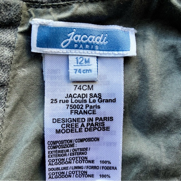 Jacadi Baby Girl Dress Size 12 months - Picture 6 of 6